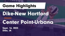 ****-New Hartford  vs Center Point-Urbana  Game Highlights - Sept. 16, 2023