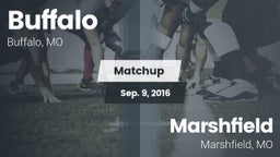 Matchup: Buffalo  vs. Marshfield  2016
