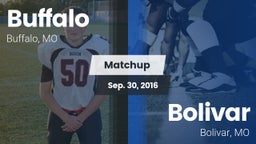 Matchup: Buffalo  vs. Bolivar  2016