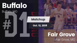 Matchup: Buffalo  vs. Fair Grove  2018