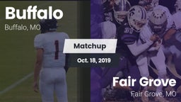 Matchup: Buffalo  vs. Fair Grove  2019