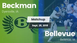 Matchup: Beckman  vs. Bellevue  2018