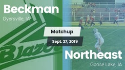 Matchup: Beckman  vs. Northeast  2019
