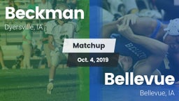 Matchup: Beckman  vs. Bellevue  2019