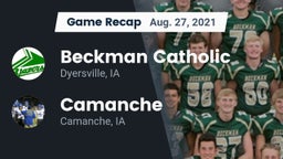 Recap: Beckman Catholic  vs. Camanche  2021