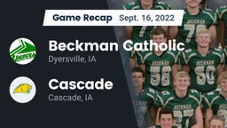 Recap: Beckman Catholic  vs. Cascade  2022