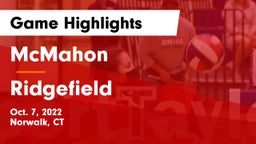 McMahon  vs Ridgefield  Game Highlights - Oct. 7, 2022