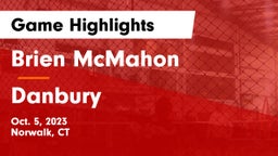 Brien McMahon  vs Danbury  Game Highlights - Oct. 5, 2023
