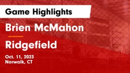 Brien McMahon  vs Ridgefield  Game Highlights - Oct. 11, 2023