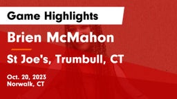 Brien McMahon  vs St Joe's, Trumbull, CT Game Highlights - Oct. 20, 2023