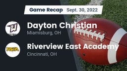 Recap: Dayton Christian  vs. Riverview East Academy 2022
