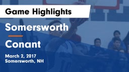 Somersworth  vs Conant  Game Highlights - March 2, 2017