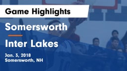 Somersworth  vs Inter Lakes  Game Highlights - Jan. 3, 2018