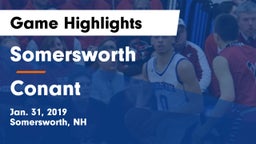 Somersworth  vs Conant  Game Highlights - Jan. 31, 2019