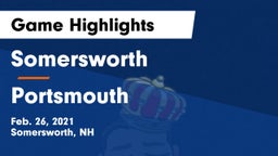 Somersworth  vs Portsmouth  Game Highlights - Feb. 26, 2021