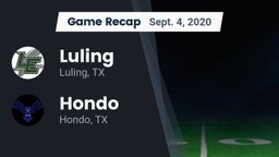 Recap: Luling  vs. Hondo  2020