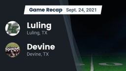 Recap: Luling  vs. Devine  2021