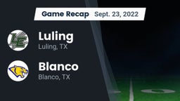 Recap: Luling  vs. Blanco  2022