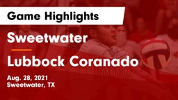 Sweetwater  vs Lubbock Coranado Game Highlights - Aug. 28, 2021