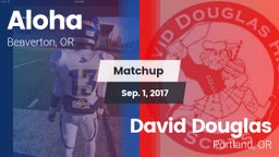 Matchup: Aloha  vs. David Douglas  2017