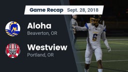 Recap: Aloha  vs. Westview  2018
