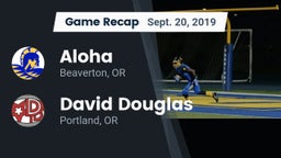 Recap: Aloha  vs. David Douglas  2019