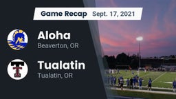 Recap: Aloha  vs. Tualatin  2021