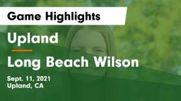 Upland  vs Long Beach Wilson Game Highlights - Sept. 11, 2021
