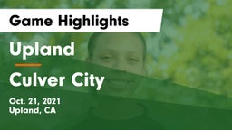 Upland  vs Culver City  Game Highlights - Oct. 21, 2021