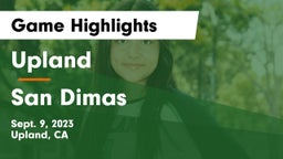 Upland  vs San Dimas  Game Highlights - Sept. 9, 2023