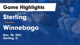 Sterling  vs Winnebago  Game Highlights - Nov. 30, 2021