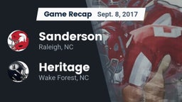 Recap: Sanderson  vs. Heritage  2017
