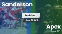 Matchup: Sanderson High vs. Apex  2018