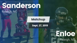Matchup: Sanderson High vs. Enloe  2019