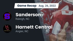 Recap: Sanderson  vs. Harnett Central  2022