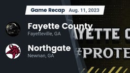 Recap: Fayette County  vs. Northgate  2023