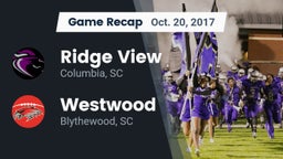 Recap: Ridge View  vs. Westwood  2017