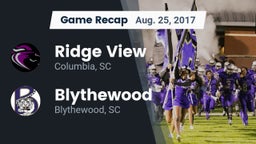Recap: Ridge View  vs. Blythewood  2017