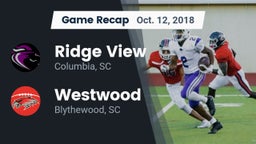Recap: Ridge View  vs. Westwood  2018