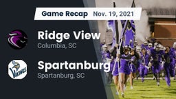 Recap: Ridge View  vs. Spartanburg  2021