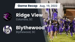 Recap: Ridge View  vs. Blythewood  2022