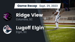 Recap: Ridge View  vs. Lugoff Elgin  2023