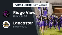 Recap: Ridge View  vs. Lancaster  2023
