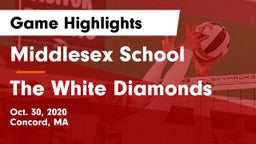 Middlesex School vs The White Diamonds Game Highlights - Oct. 30, 2020