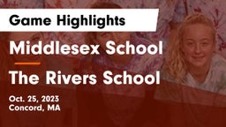 Middlesex School vs The Rivers School Game Highlights - Oct. 25, 2023