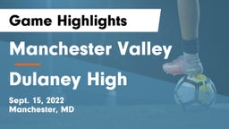 Manchester Valley  vs Dulaney High Game Highlights - Sept. 15, 2022