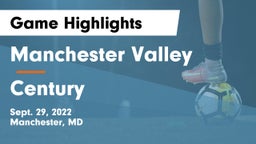Manchester Valley  vs Century  Game Highlights - Sept. 29, 2022