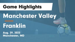 Manchester Valley  vs Franklin  Game Highlights - Aug. 29, 2023