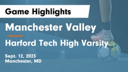 Manchester Valley  vs Harford Tech High Varsity Game Highlights - Sept. 12, 2023