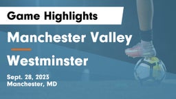 Manchester Valley  vs Westminster  Game Highlights - Sept. 28, 2023